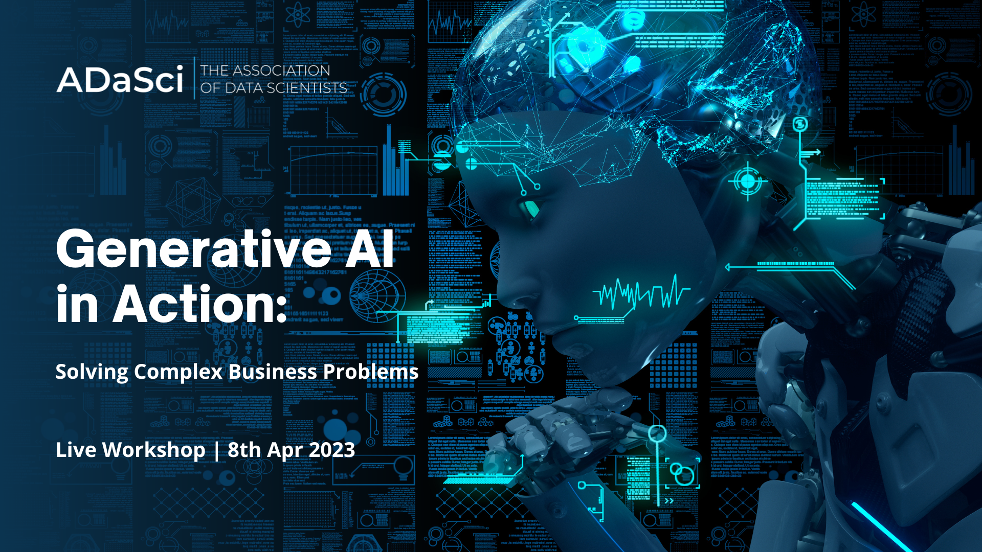 Upcoming Workshop on Generative AI to Solve Complex Business Problems